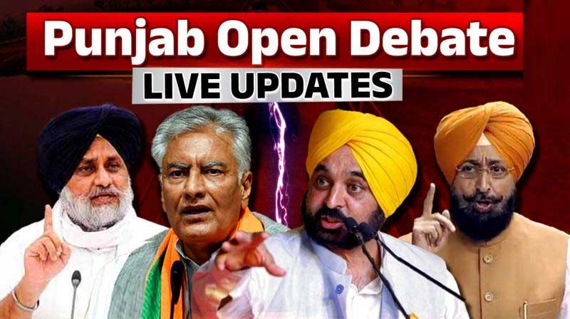 Punjab Open Debate Live Updates: Stage all set for biggest debate ‘Main Punjab Bolda Haan’