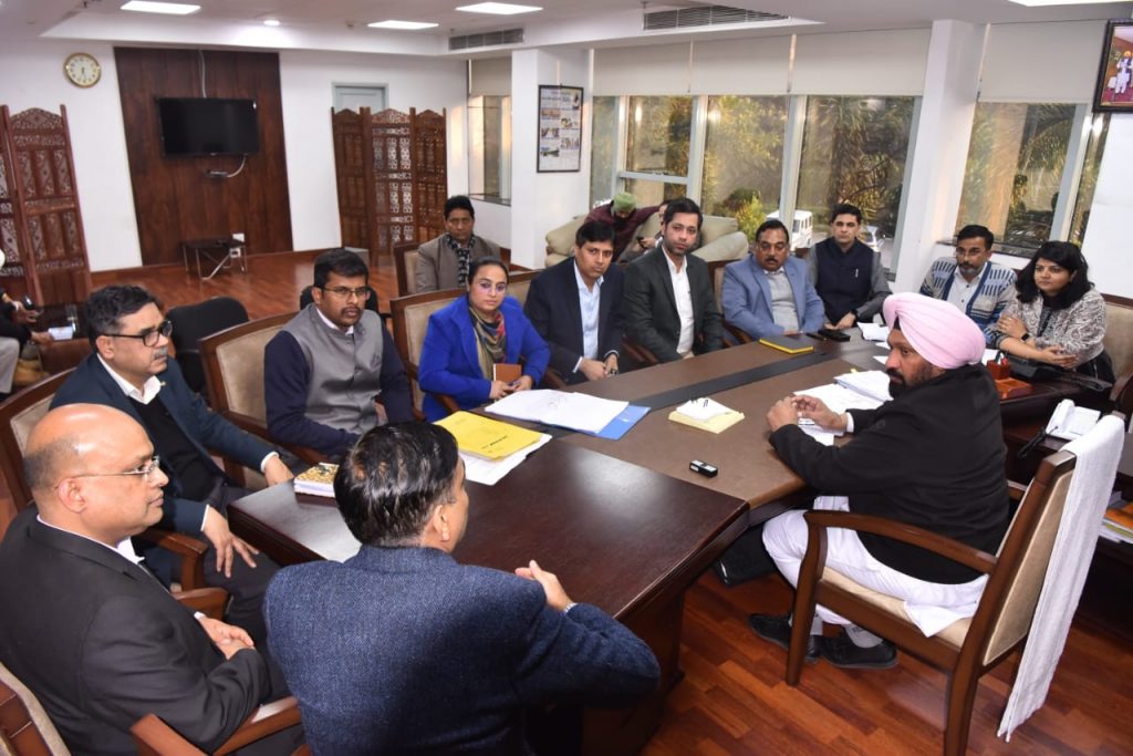 Minister of Local Government held a meeting with the India Head of L&T Company