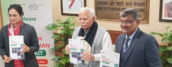 Union Minister Shri Manohar Lal Khattar launches the toolkit for 9th edition of Swachh Survekshan today