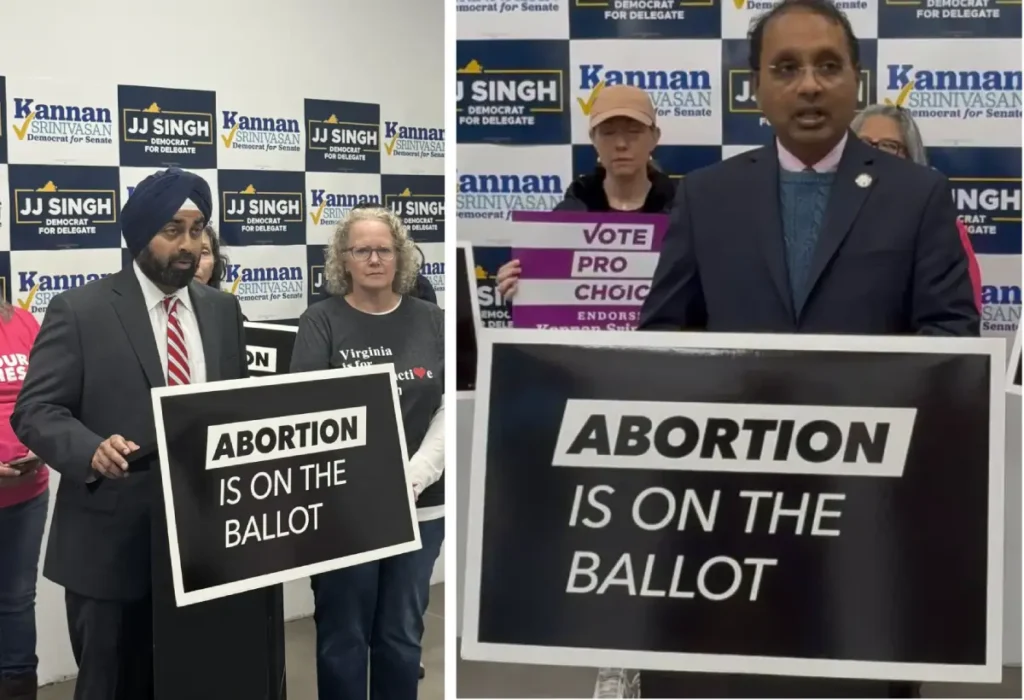 Kannan Srinivasan and JJ Singh emerged victorious in Virginia’s legislative special elections