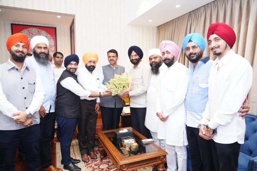 Sikh Community expresses gratitude to Chief Minister Devendra Fadnavis and Vice Chancellor Prof. Ravindra Kulkarni