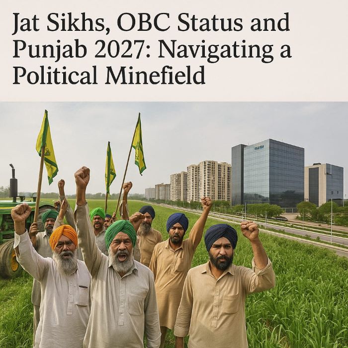 Jat Sikhs, OBC Status and Punjab 2027: Navigating a Political Minefield-Karan Bir Singh Sidhu