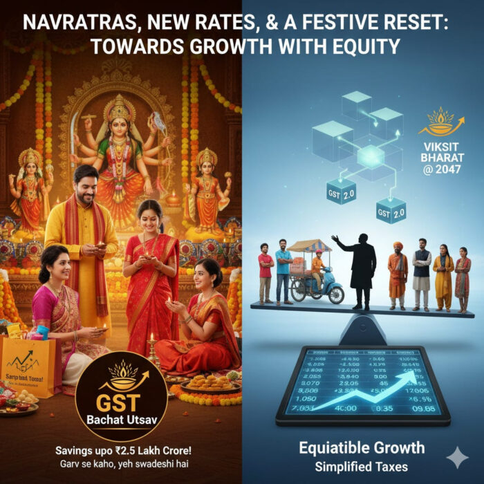Navratri, New Rates, and a Festive Reset-Karan Bir Singh Sidhu, IAS (Retd.)