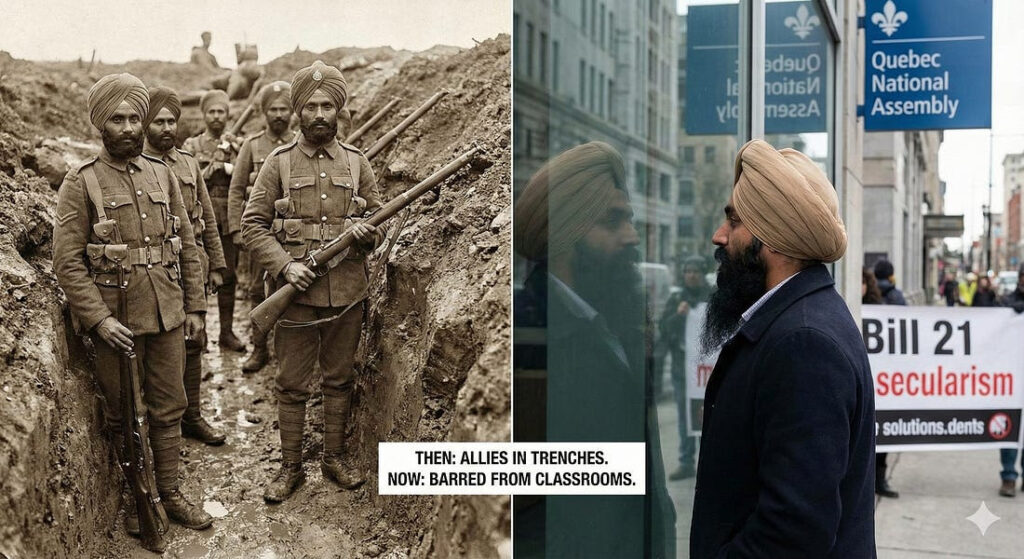 Quebec, It’s the Turban That Fought for You – And Now You Want It Off?-KBS Sidhu IAS (Retd)
