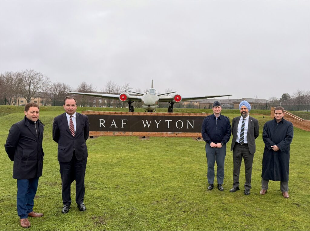 UK MP Tanmanjeet Singh Dhesi Visits RAF Wyton with Defence Committee, Emphasises Accountability and National Security