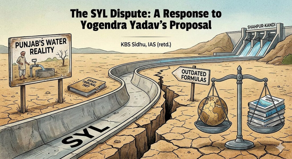 Punjab-Haryana SYL Canal Meeting: Water Dispute and Political Controversy-Satnam Singh Chahal