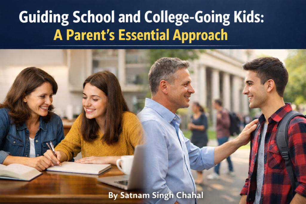Guiding School and College-Going Kids: A Parent’s Essential Approach-Satnam Singh Chahal
