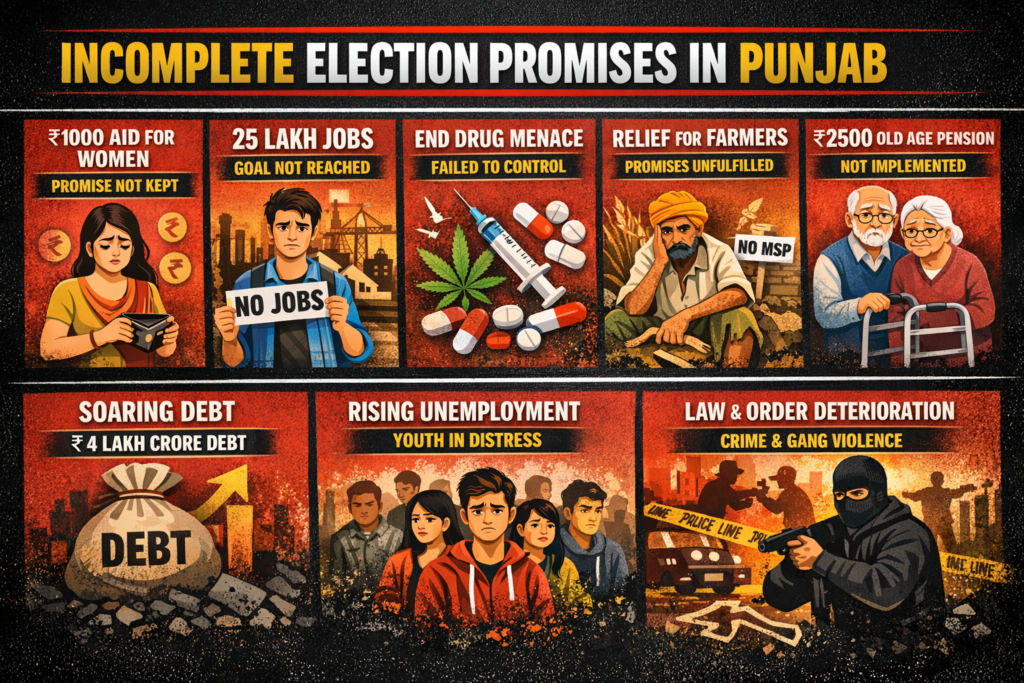 Unfulfilled Election Promises in Punjab: A Reality Check-Satnam Singh Chahal
