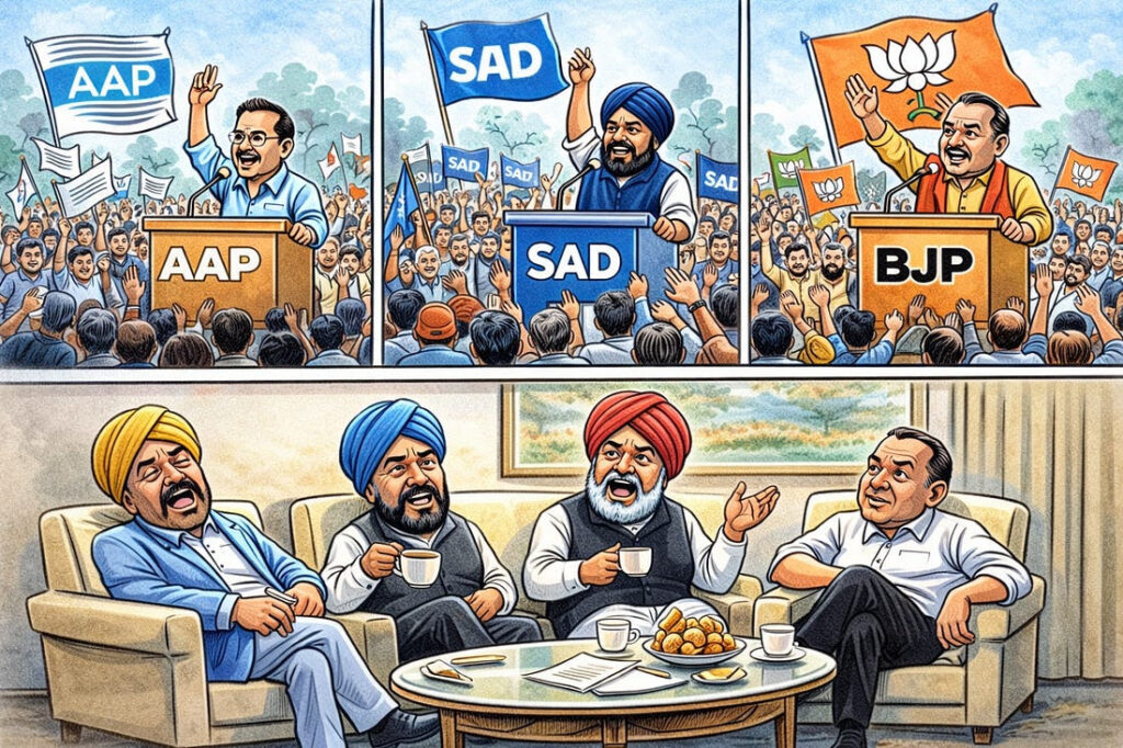 Divisive Youth Congress Polls, Dinner Diplomacy and The Fire-fighting-GPS Mann