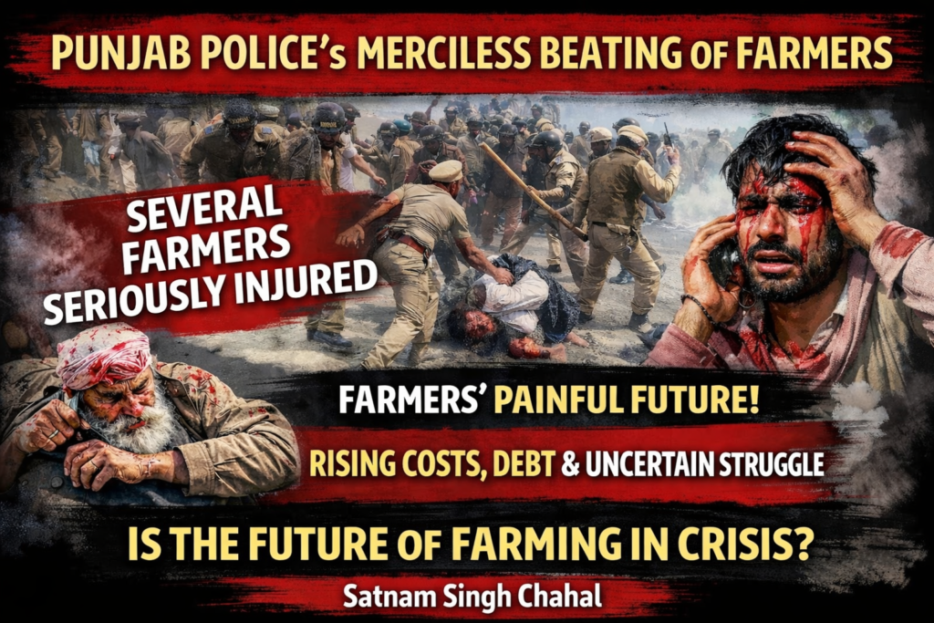 Punjab Police’s Merciless Beating of Farmers: Injuries, Uncertainty and the Tough Road Ahead