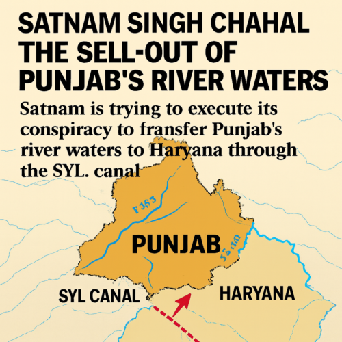 Tribunal Visit Sparks Outrage Over Fresh Push for SYL Canal