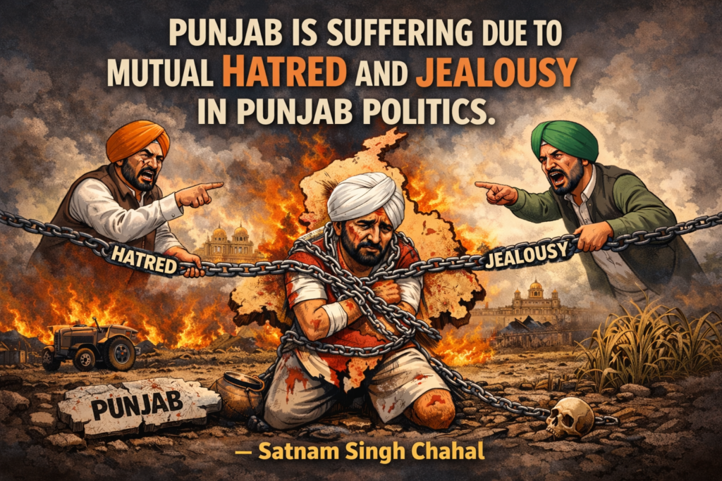 Storm Over Punjab: Immigration Issues, Chandigarh Battle, and Rising Anger Against Punjab Police