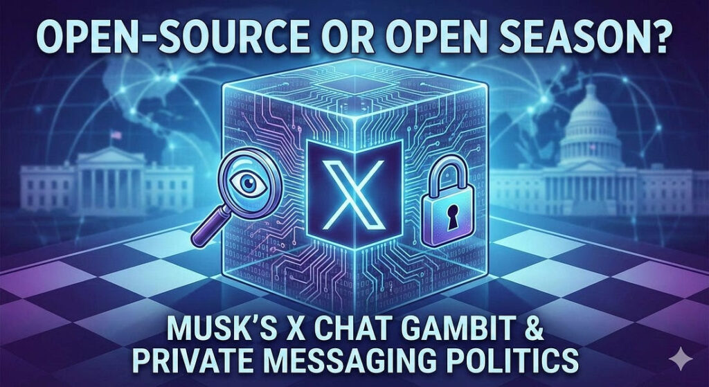 Open-Source or Open Season? Musk’s X Chat Gambit and the New Politics of Private Messaging-KBS Sidhu IAS(Retd)