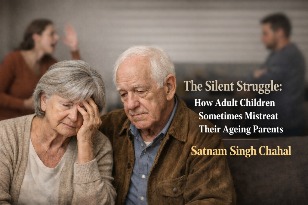 The Silent Struggle: How Adult Children Sometimes Mistreat Their Ageing Parents-Satnam Singh Chahal