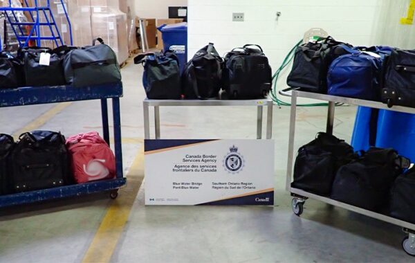 Kulbir Singh, 29 arrested after CBSA seizes 266 kg of methamphetamine at the Blue Water Bridge.