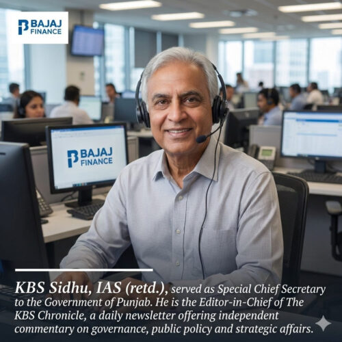 From Spam Calls to Smart Capital: How Bajaj Finance Turned AI into Real Money-KBS Sidhu, IAS (retd.)
