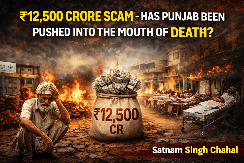 ₹12,500 Crore Questions: Is Punjab Paying the Price for Governance Failure?