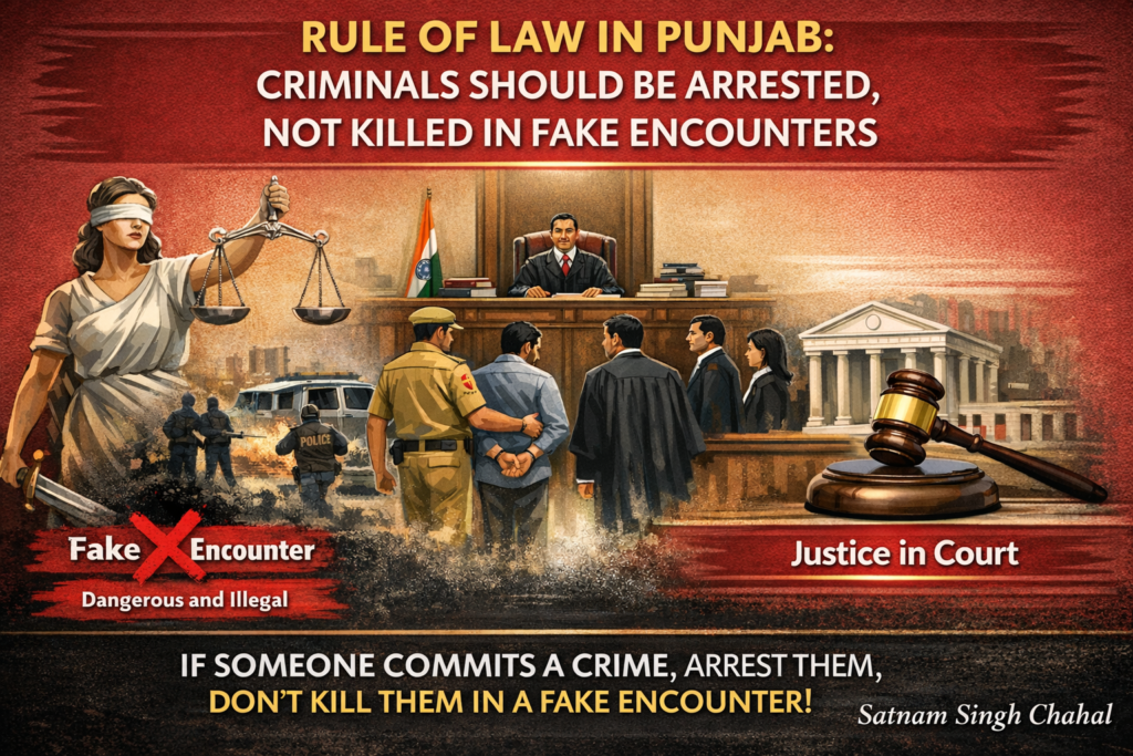 NAPA Raises Alarm Over the Rising Pattern of Criminal Activities Abroad Among a Small Section of Punjabi