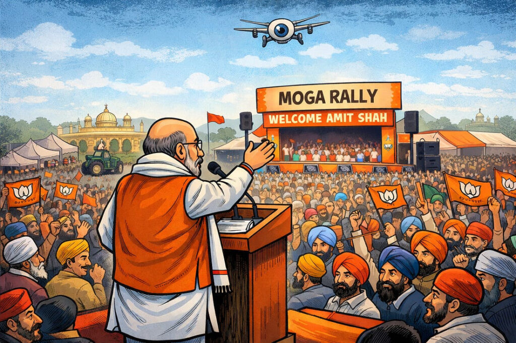 All Eyes on Amit Shah’s Punjab Rally-GPS Mann