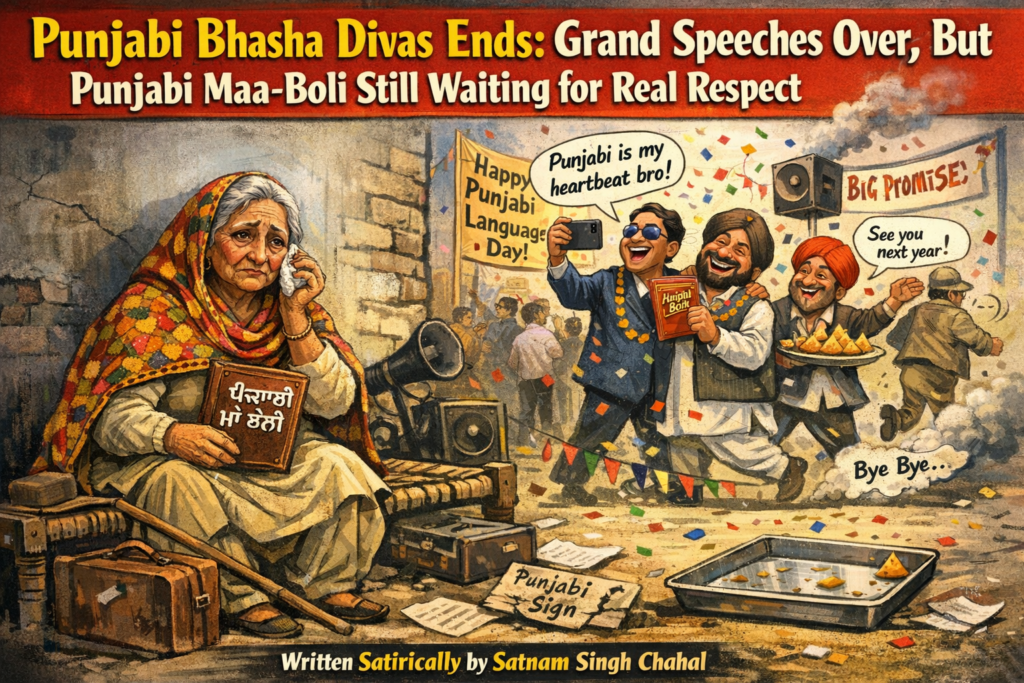 Punjabi Bhasha Divas Ends: Grand Speeches Over, But Punjabi Maa-Boli Still Waiting for Real Respect