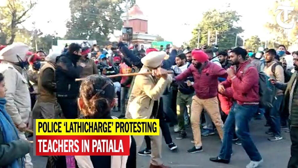 AAP Government Accused of Arrogance as Teachers Face Lathi Charge During Protest