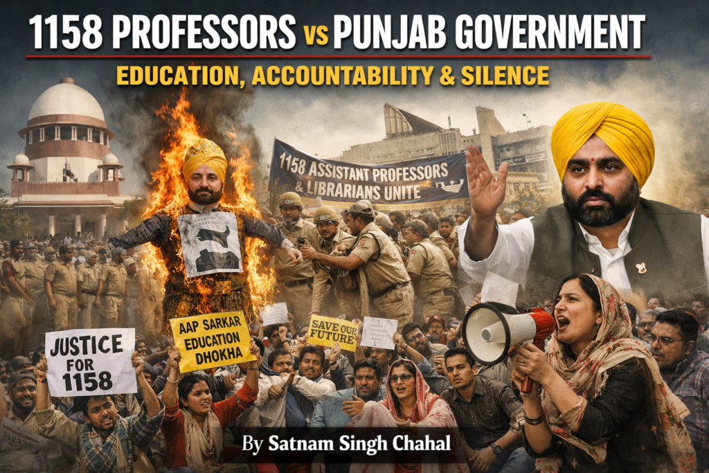 1158 Professors vs Punjab Government: A Crisis of Education, Accountability, and Silence