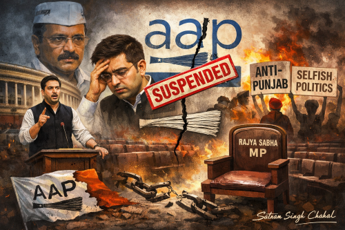 Raghav Chadha: Rising Star to Internal Rift — A Political Turning Point-Satnam Singh Chahal