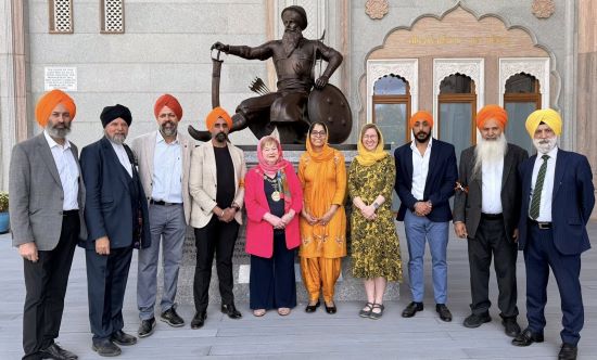 UK MP Tanmanjeet Singh Dhesi Joins Thousands at Vibrant Vaisakhi Celebrations in Gravesend