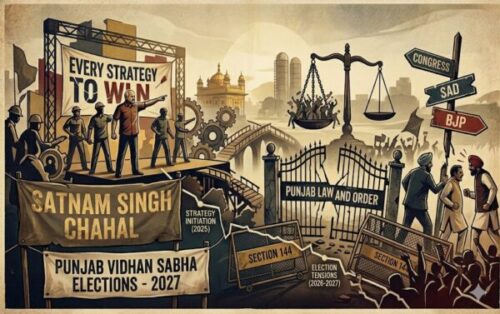 The Intersection of Political Strategy and Law & Order in Punjab-: Satnam Singh Chahal
