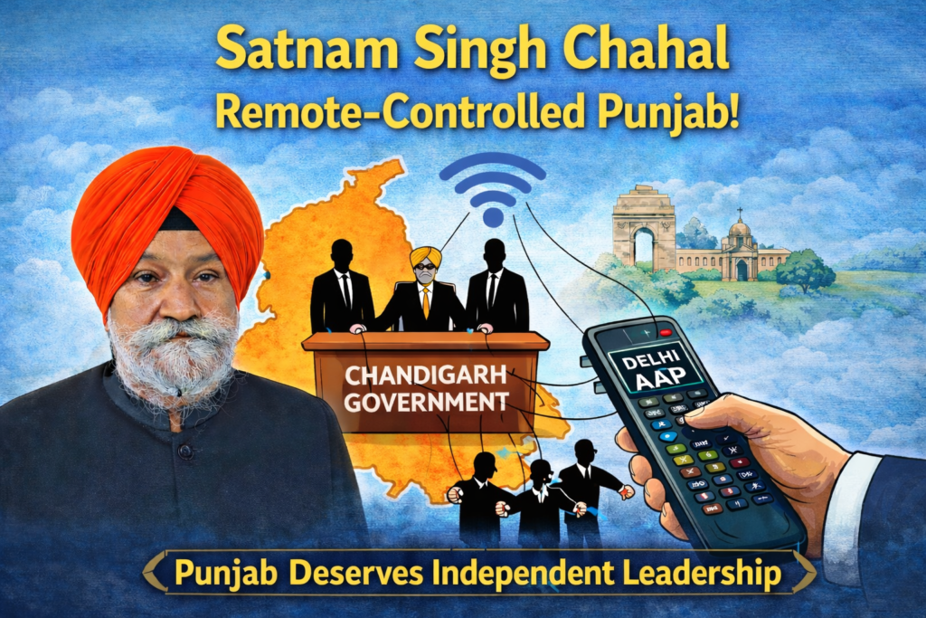 Punjab’s Future Cannot Be Sacrificed in the Name of Development-Satnam Singh Chahal
