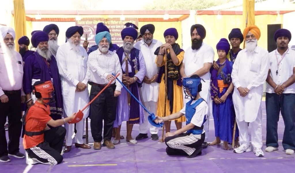 Girls 12th State Gatka Championship kicks off at Kotkapura with ceremonial fervour