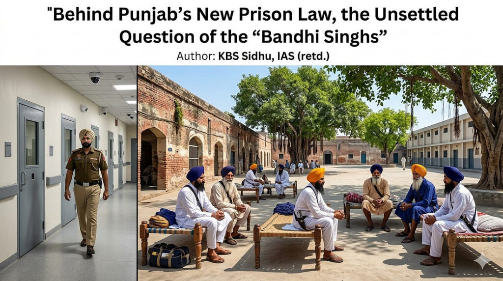 Behind Punjab’s New Prison Law, the Unsettled Question of the “Bandhi Singhs-KBS Sidhu IAS (Retd)