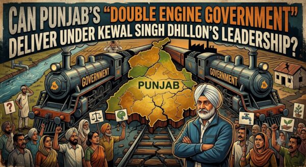 Can Punjab’s “Double Engine Government” Deliver Under Kewal Singh Dhillon’s Leadership? Satnam Singh Chahal