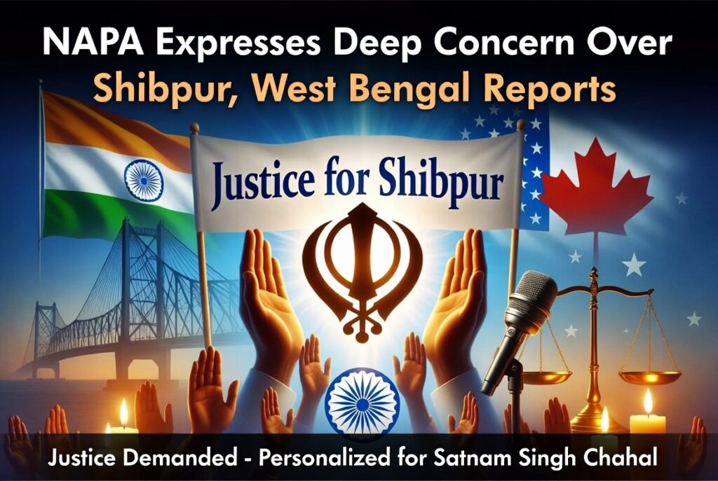 NAPA Calls for Fair and Transparent Investigation into Alleged Assault and Religious Coercion Case in West Bengal