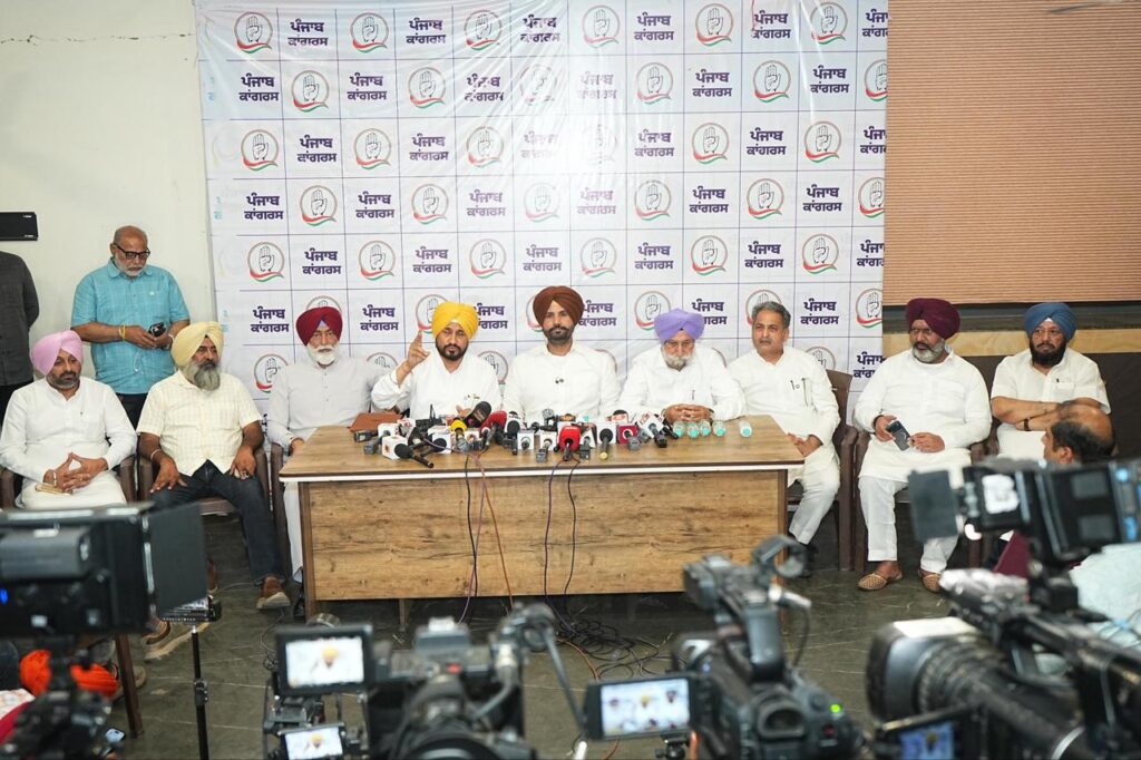 Congress intensifies attack on Bhagwant Mann over sacrilege-Seeks his resignation with FIR under new sacrilege law
