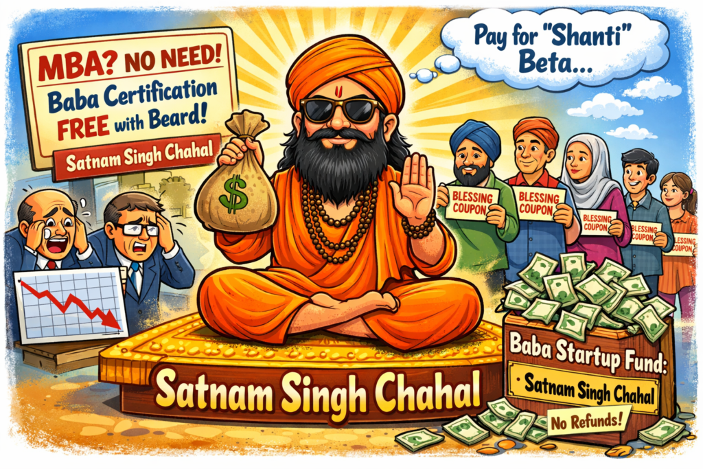 Democracy Runs on Votes, Not so called Babas’ Blessings-Satnam Singh Chahal
