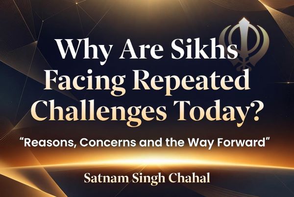 Why are Sikhs facing repeated challenges today?