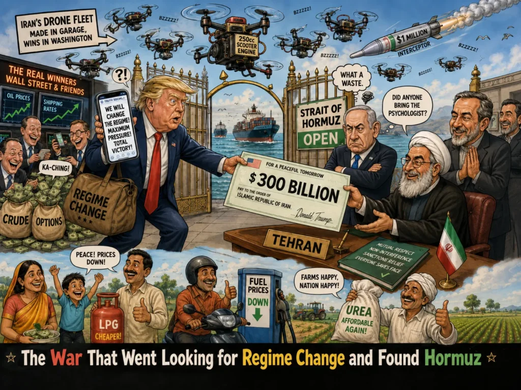 America Went for Regime Change, Iran Gave It Hormuz-GPS Mann