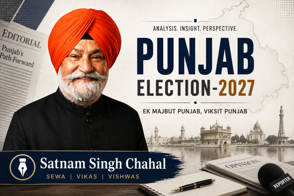Punjab Assembly Election-2027-BJP’s Blueprint to Solo Victory in Punjab