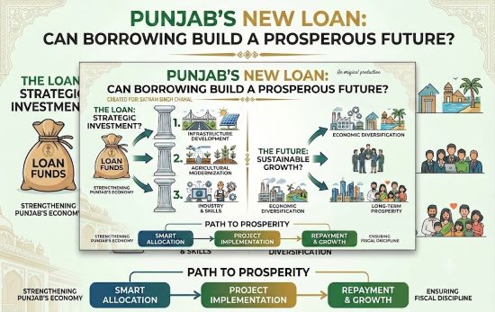Punjab’s New Loan: Can Borrowing Build a Prosperous Future?  Satnam Singh Chahal