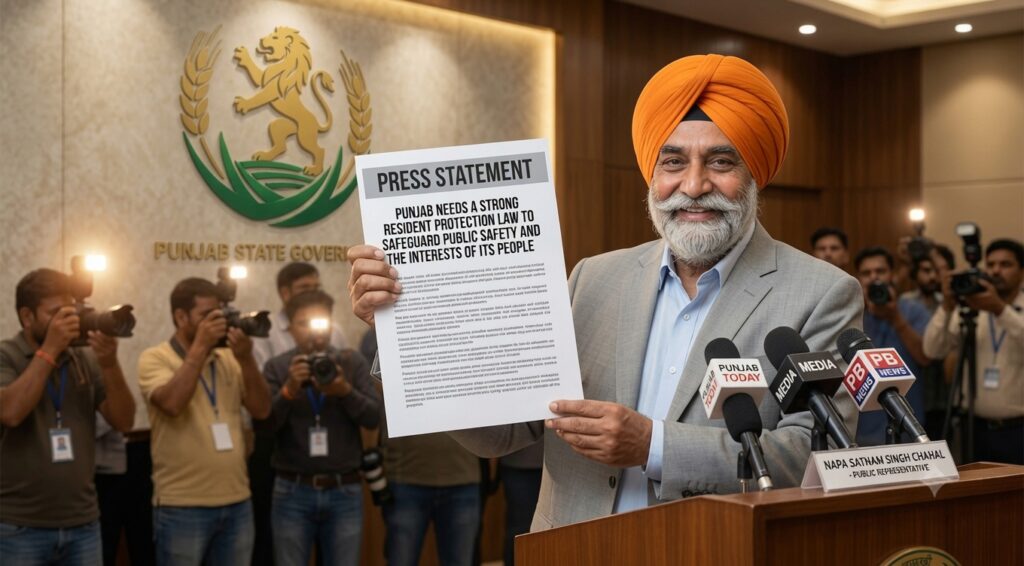 Punjab Needs a Strong Resident Protection Law to Safeguard Public Safety and the Interests of Its People