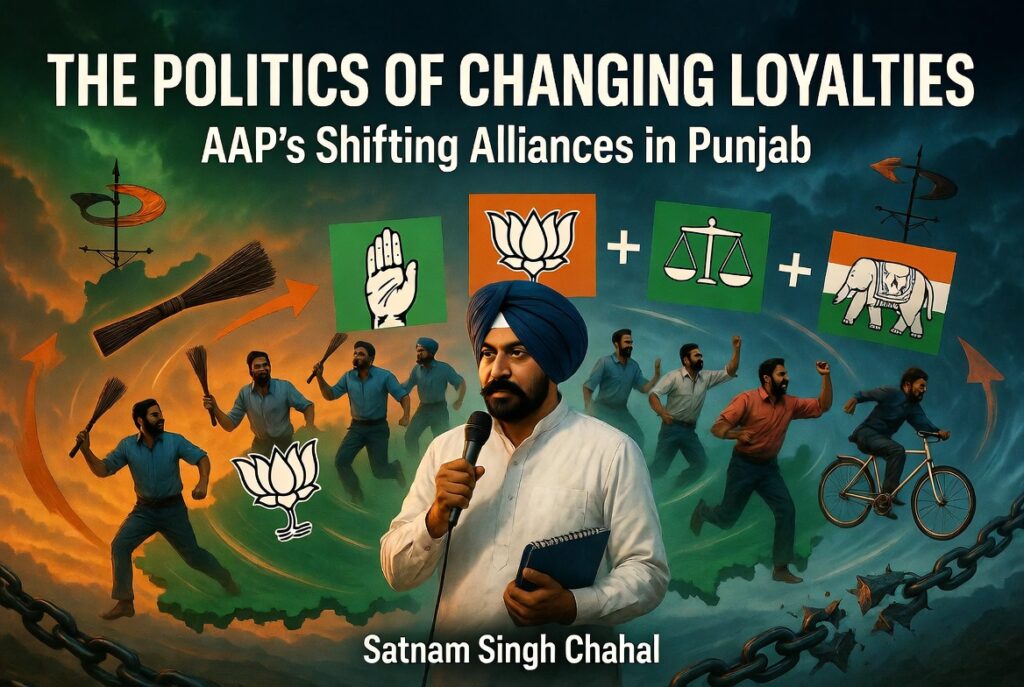 AAP’s Shifting Alliances in Punjab: Pragmatic Opportunism Meets Anti-Establishment Roots