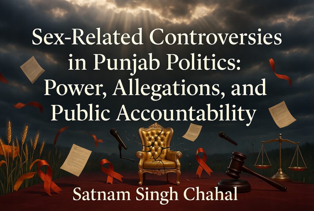 Sex-Related Controversies in Punjab Politics: Power, Allegations, and Public Accountability