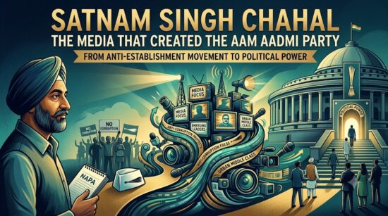The Media that created the Aam Aadmi Party: From anti-establishment Movement to Political Power