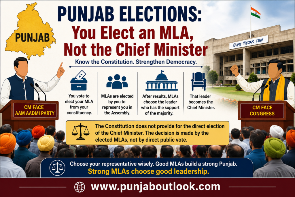 Punjab Elections: Do Voters Elect an MLA or a Chief Minister?-Satnam Singh Chahal