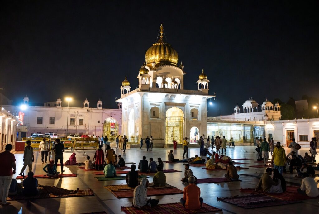 Police Harassment of Visitors Seeking Langar & Night Stay at Gurdwara Bangla Sahib Sparks Outrage