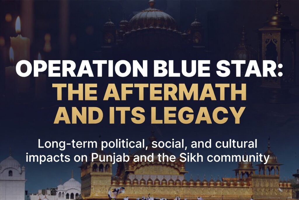 Operation Blue Star: The Aftermath and Its Legacy