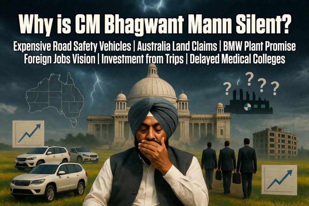 Punjab CM Bhagwant Mann Faces Barrage of Opposition Allegations: Why the Silence?