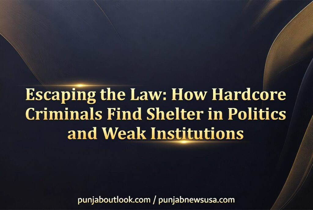 Escaping the Law: How Hardcore Criminals Find Shelter in Politics and Weak Institutions