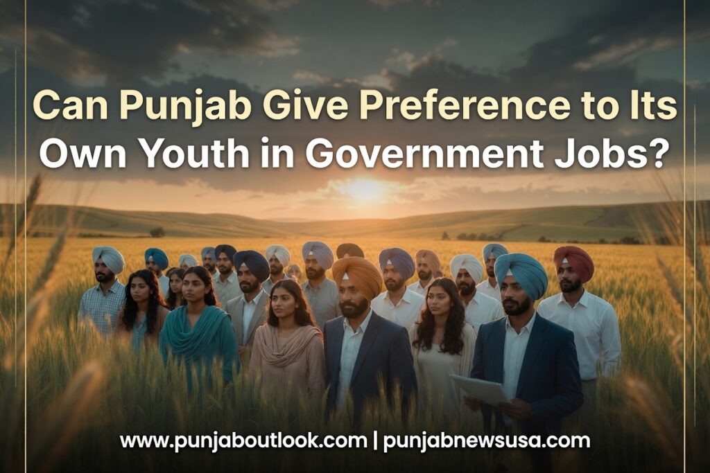 Can Punjab Give Preference to Its Own Youth in Government Jobs?